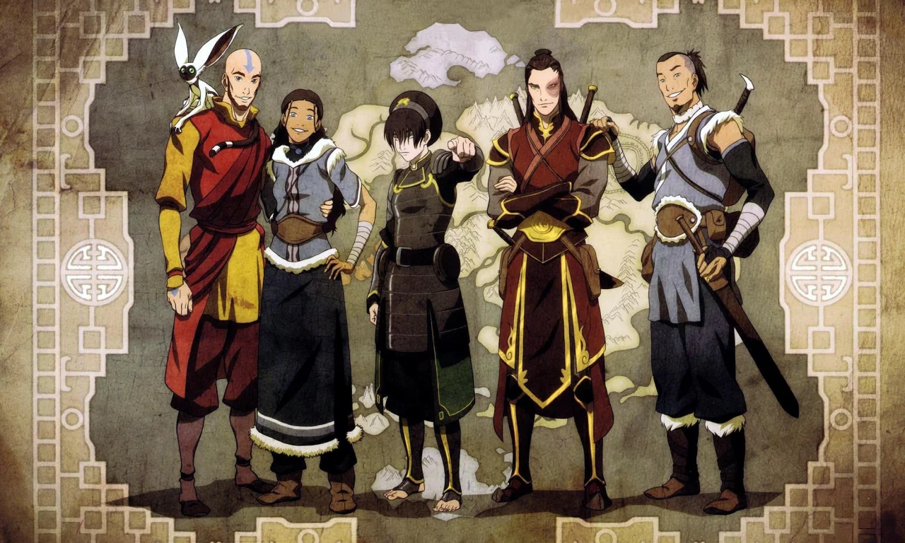 катара, сока, зуко, avatar, тоф, аватар, The legend of korra, аанг