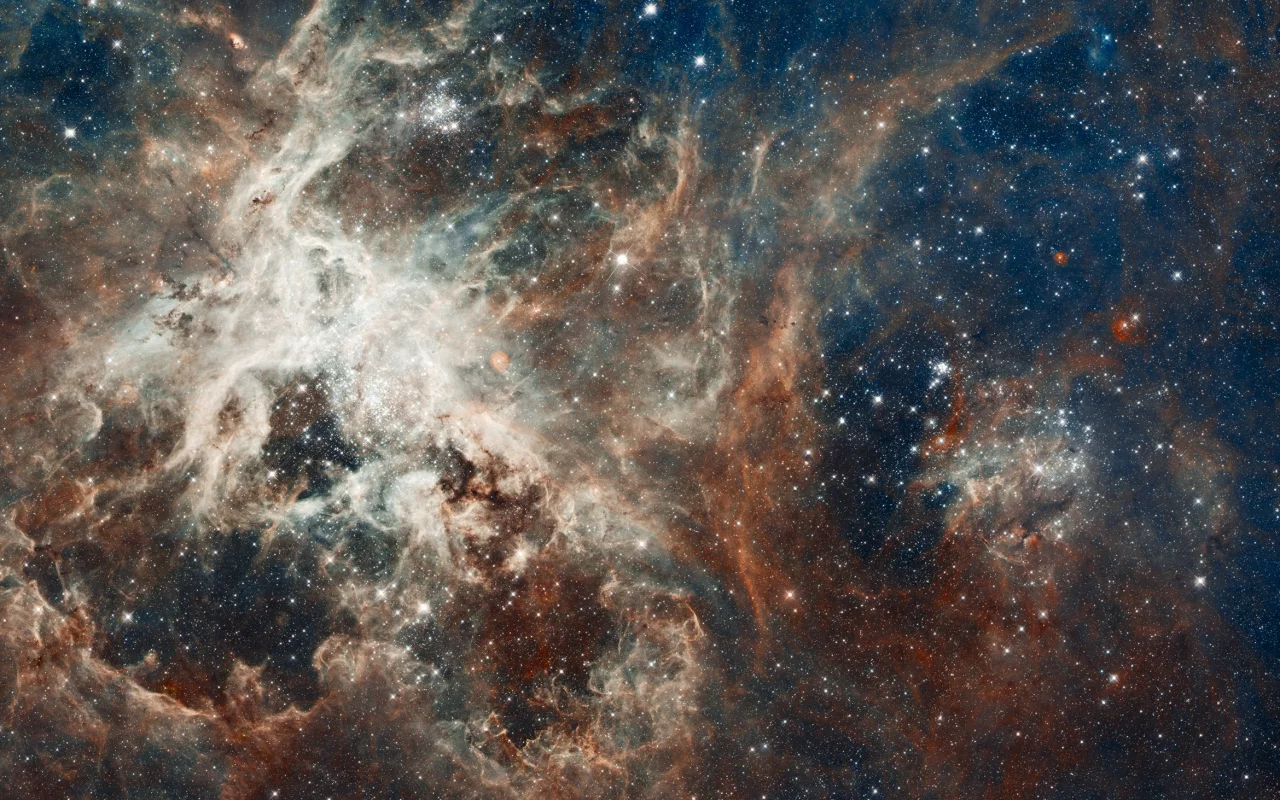 туманность, Ngc 2070, золотая рыба, созвездие, тарантул