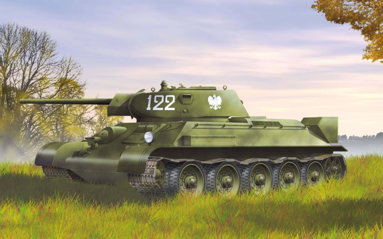 Советский, т-34-76, тридцатьчетверка, средний, танк
