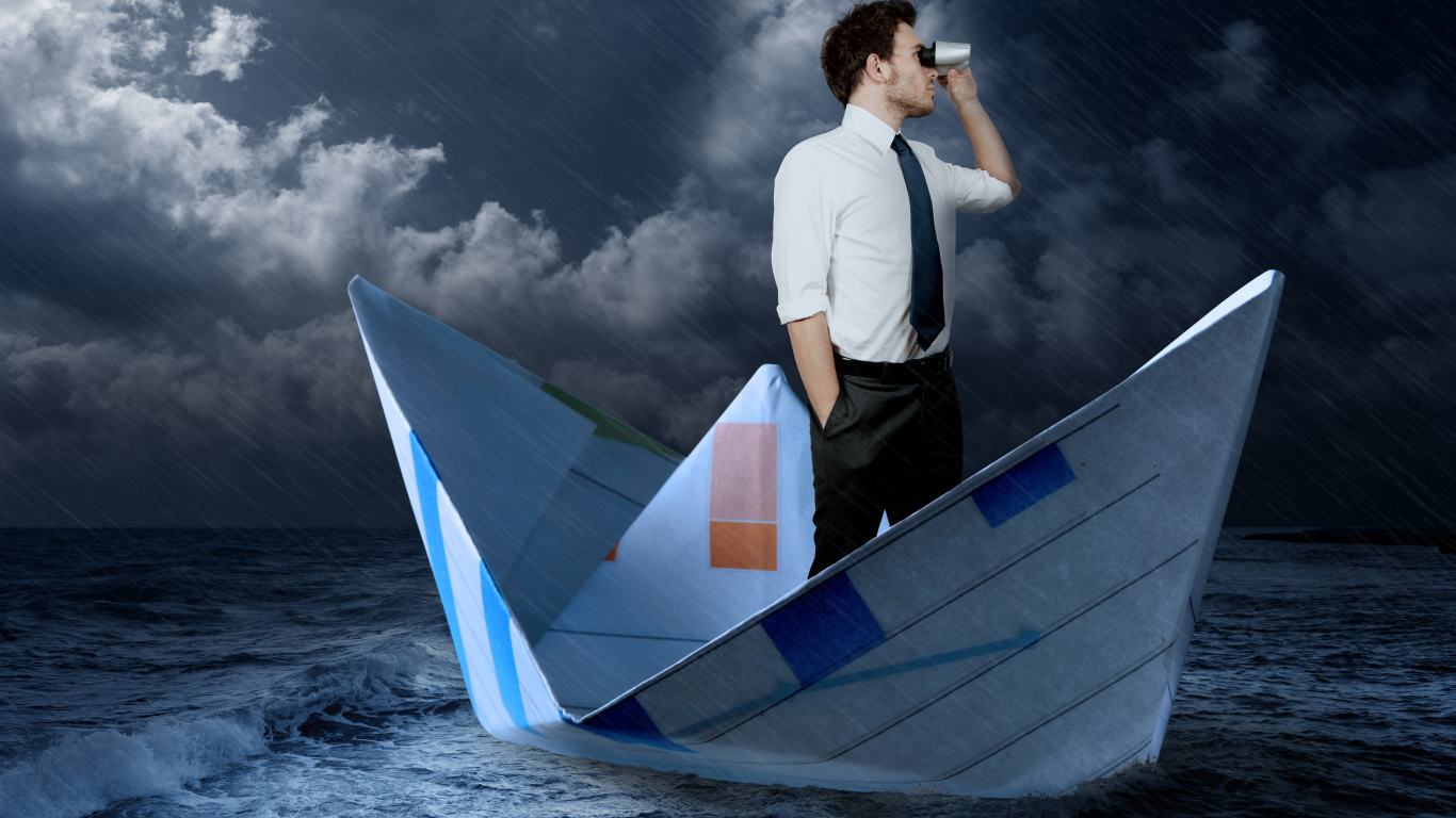 галстук, Море, шторм, мужчина, кораблик, дождь, бинокль