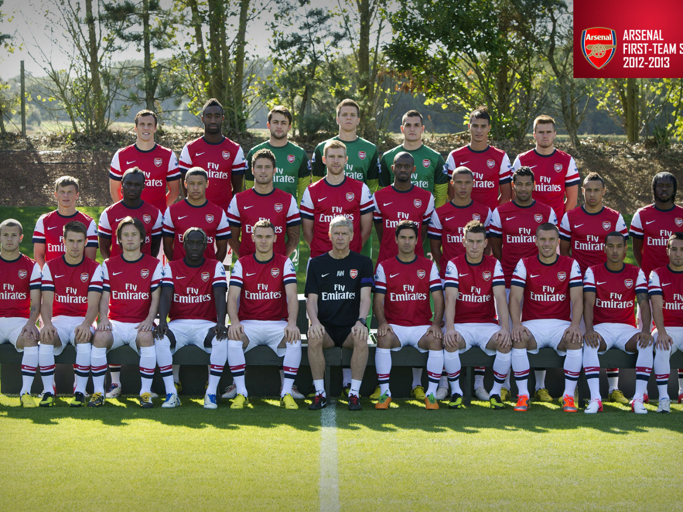 soccer, арсенал, first team, 201213, Arsenal