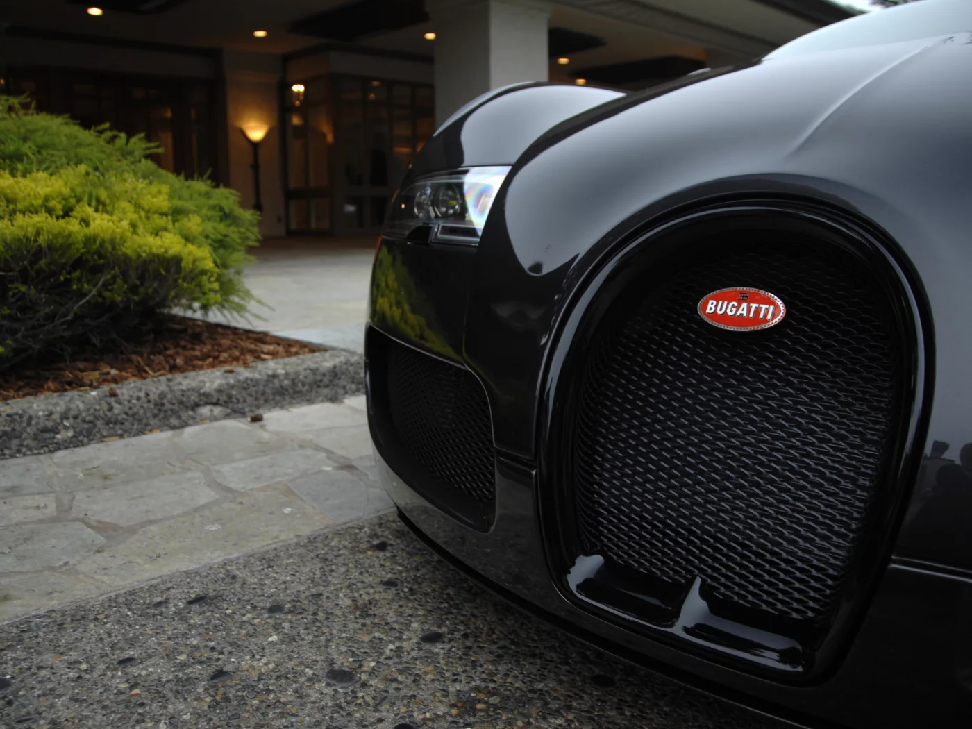 veyron, Bugatti, exotic, гиперкар, черный