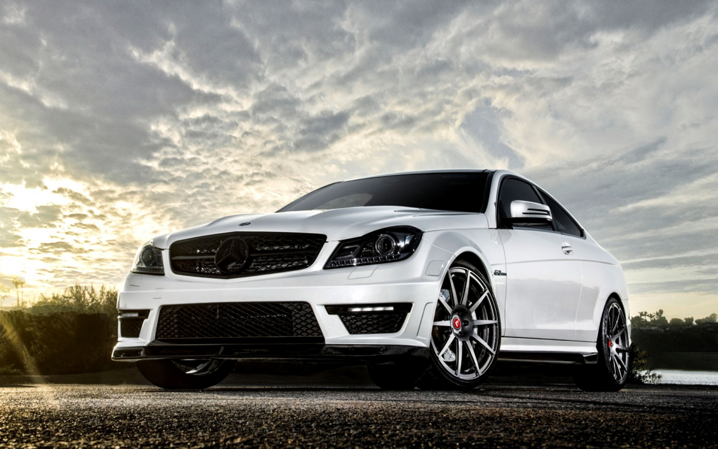 benz, vorsteiner, c63, Car, tuning, wallpapers, 2012, white, amg, beautiful, new, mercedes, coupe