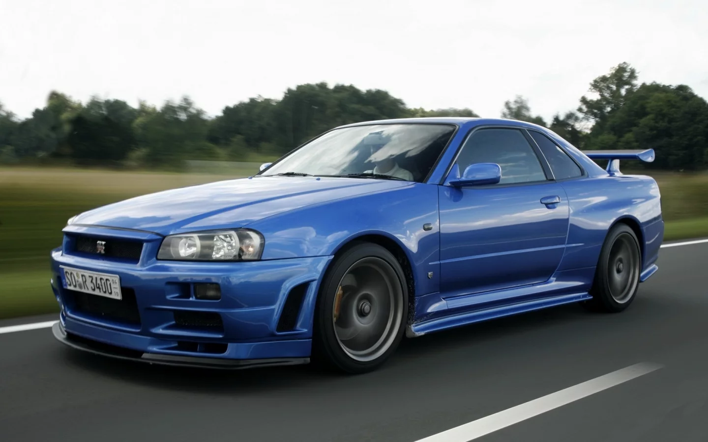 гтр, r34, ниссан, Nissan, gt-r, синий, skyline, скайлайн, v-spec