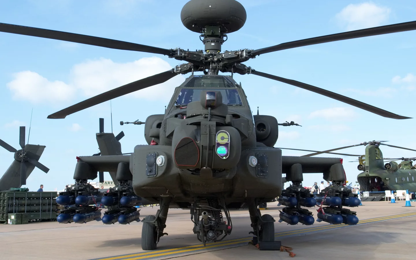 ударный, апач, apache, helicopter, Вертолет, ah-64, основной