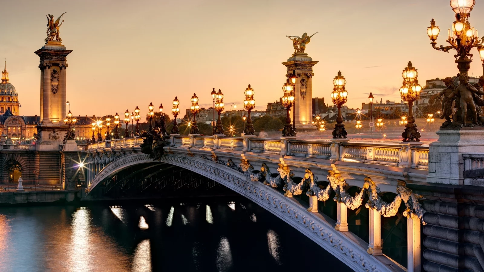 мост александра iii, France, париж, франция, paris, pont alexandre iii