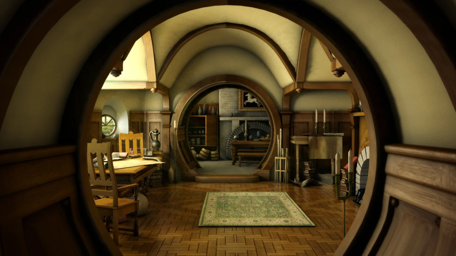 Арт, lord of the rings, шир, нора, властелин колец, steven donnet , hobbit