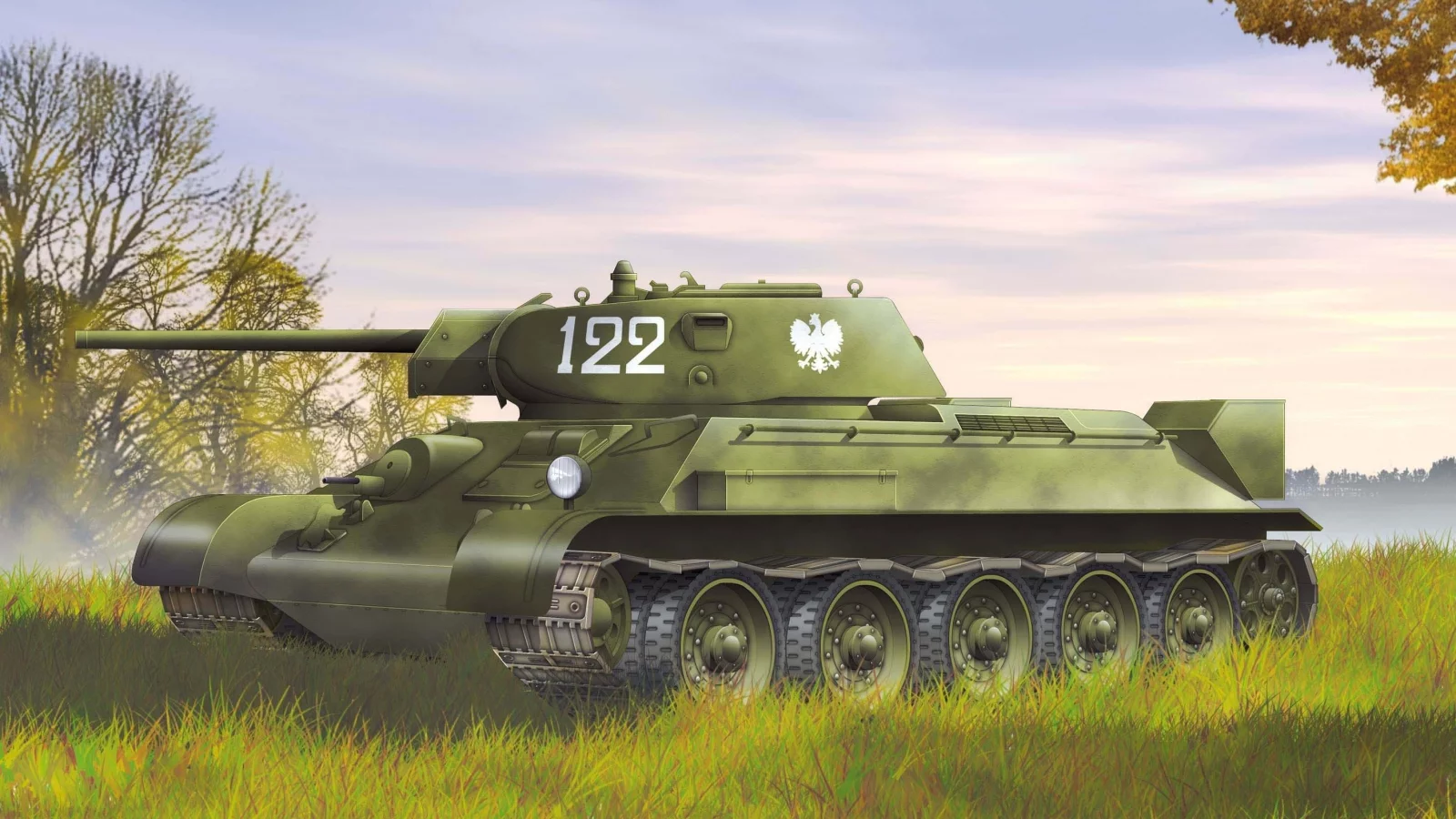 Советский, т-34-76, тридцатьчетверка, средний, танк