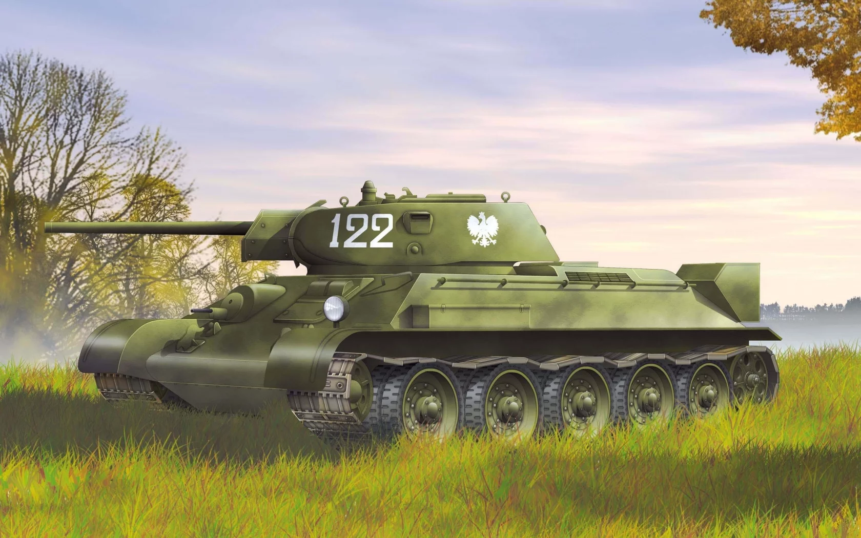 Советский, т-34-76, тридцатьчетверка, средний, танк