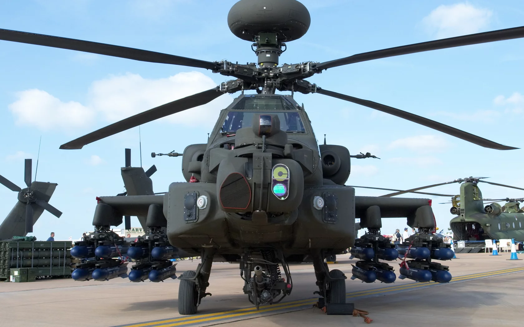 ударный, апач, apache, helicopter, Вертолет, ah-64, основной