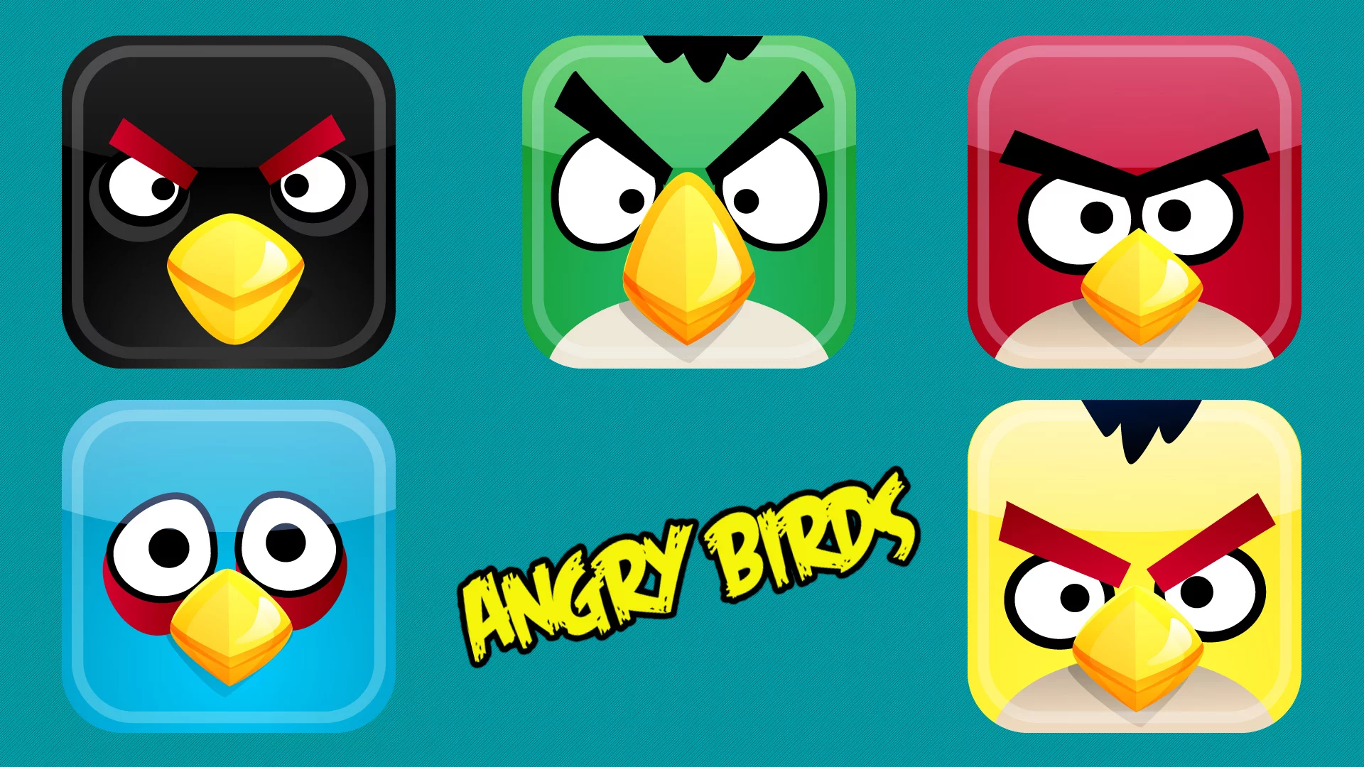 Angry birds, значки, птица