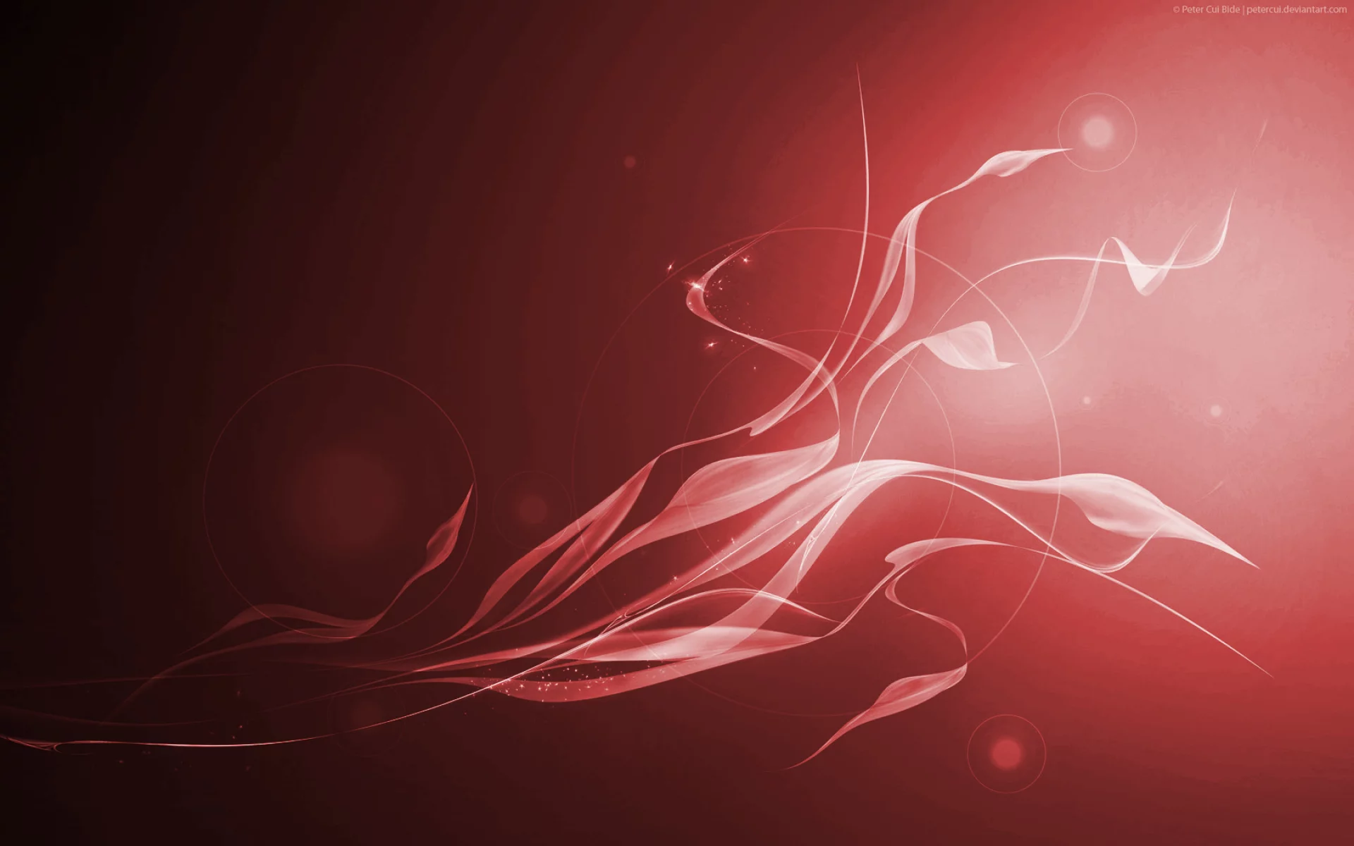 red, красный, абстрактное, abstract