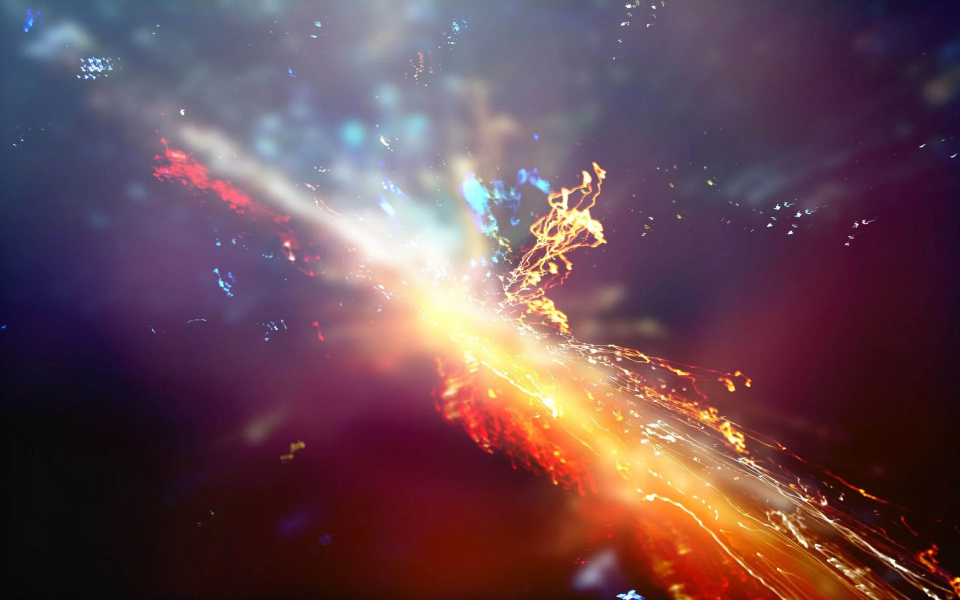 многоцветная, цветы, abstract, огонь, colors, абстрактное, fire, multicolor