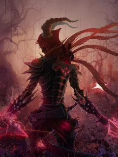 охотник, броня, арт, на демонов, kotnonekot, Diablo 3, оружие