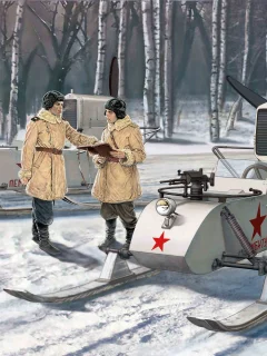 Советские, самоходные, которые, рф-8 газ-98, аэросани
