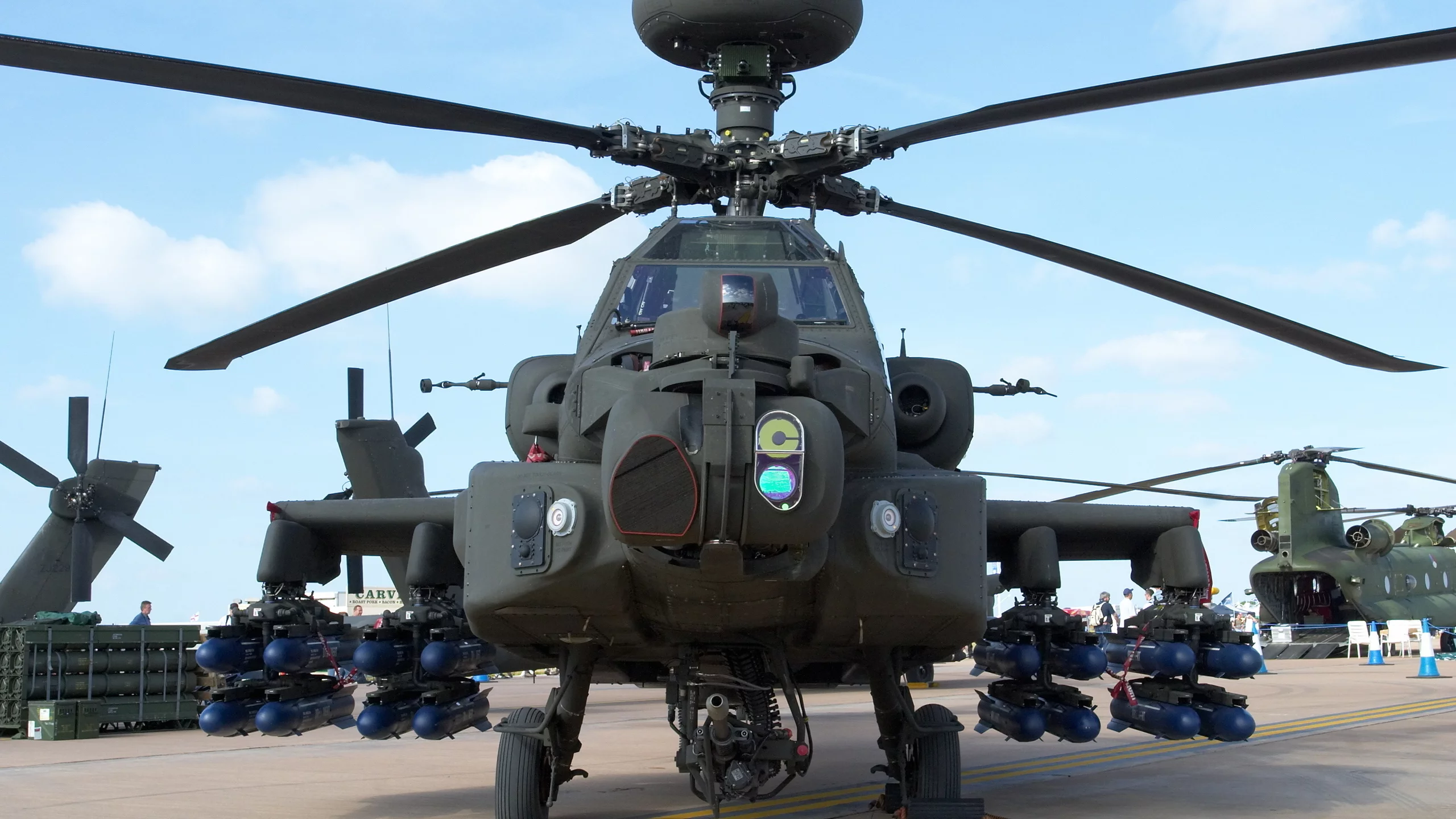 ударный, апач, apache, helicopter, Вертолет, ah-64, основной