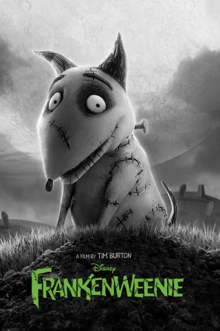 Frankenweenie, disney, мультфильм, tim burton, dog, франкенвини, собака