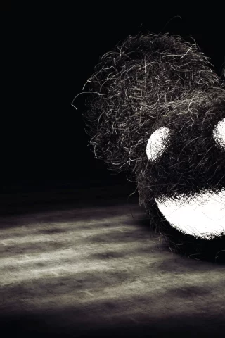 глаза, улыбка, Микки маус, темно, deadmau5, рот, голова