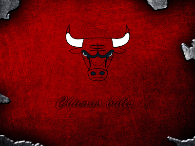 бык, красный, Chicago bulls