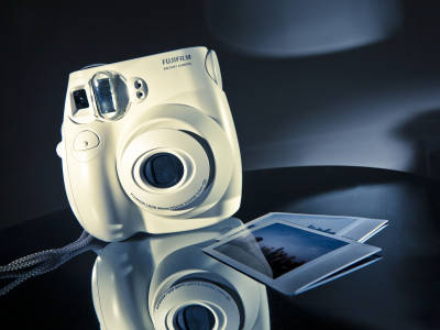 отражение, фотографии, фотоаппарат, Fujifilm instax mini
