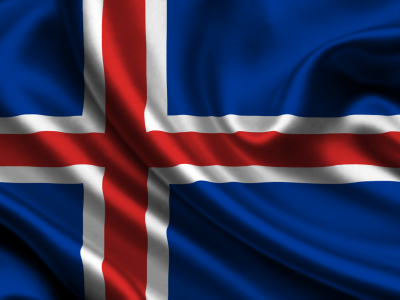 флаг, Iceland, исландия