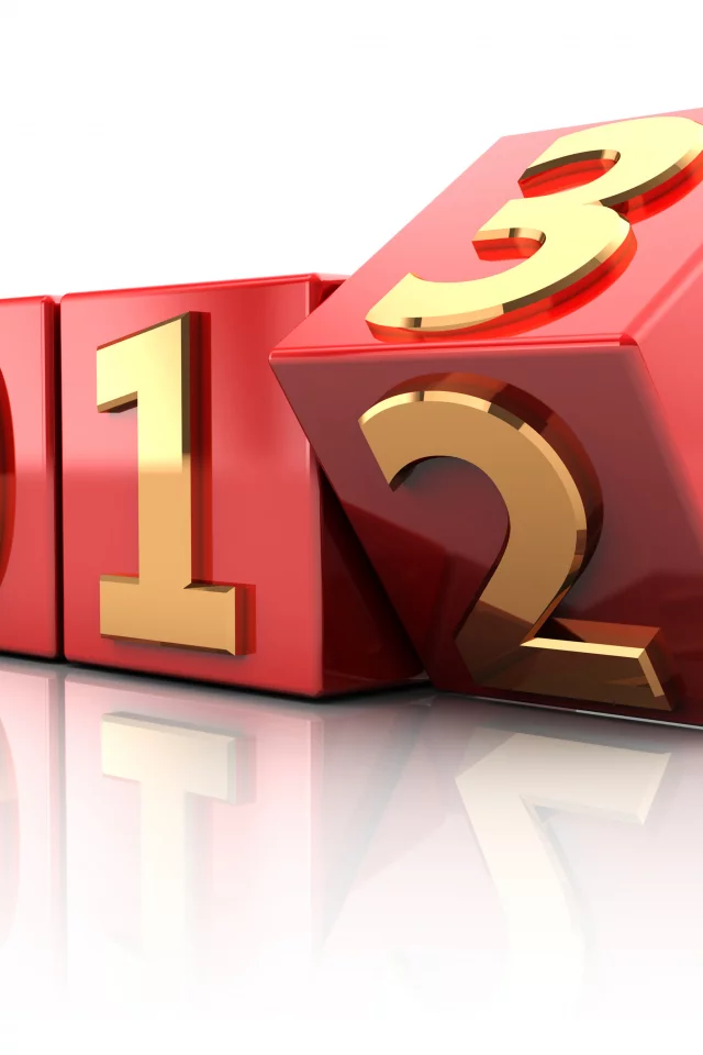 new year, куб, цифры, 2013, кубики, Новый год