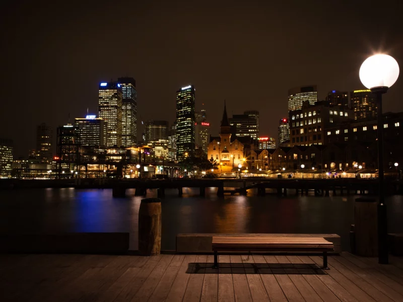 night, cities, water, , cityscapes