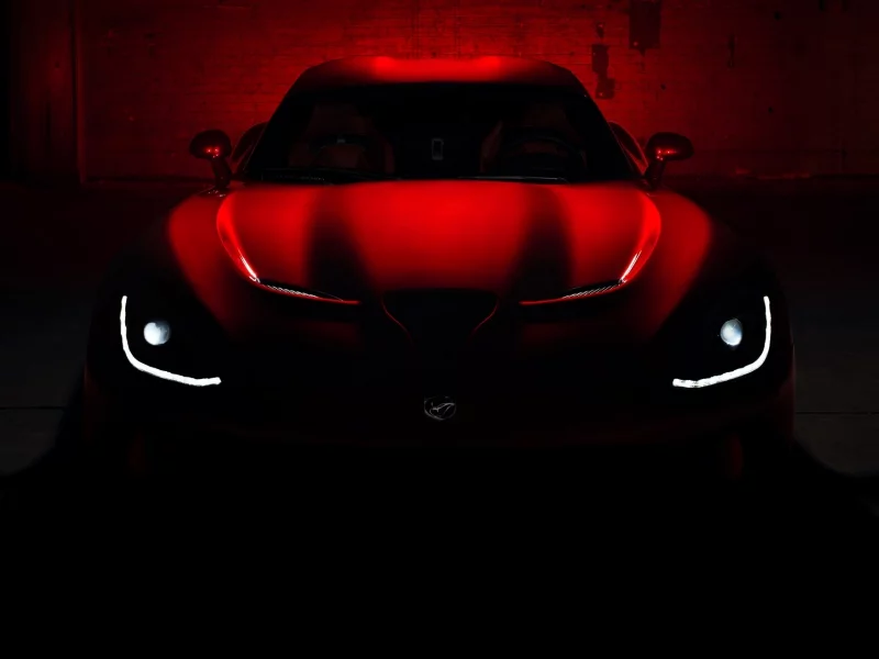 суперкар, Dodge, передок, додж, gts, вайпер, srt, красный, viper