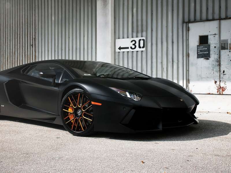 black, авентадор, aventador, чёрный, ламборгини, lp700-4, Lamborghini