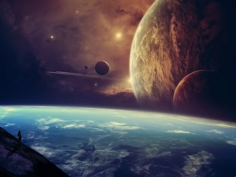 skies, космическое пространство, planets, планеты, небо, outer space