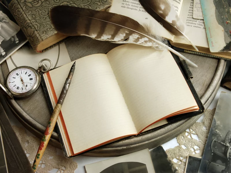 Vintage, книги, винтаж, бумага, открытки, блокнот, ретро