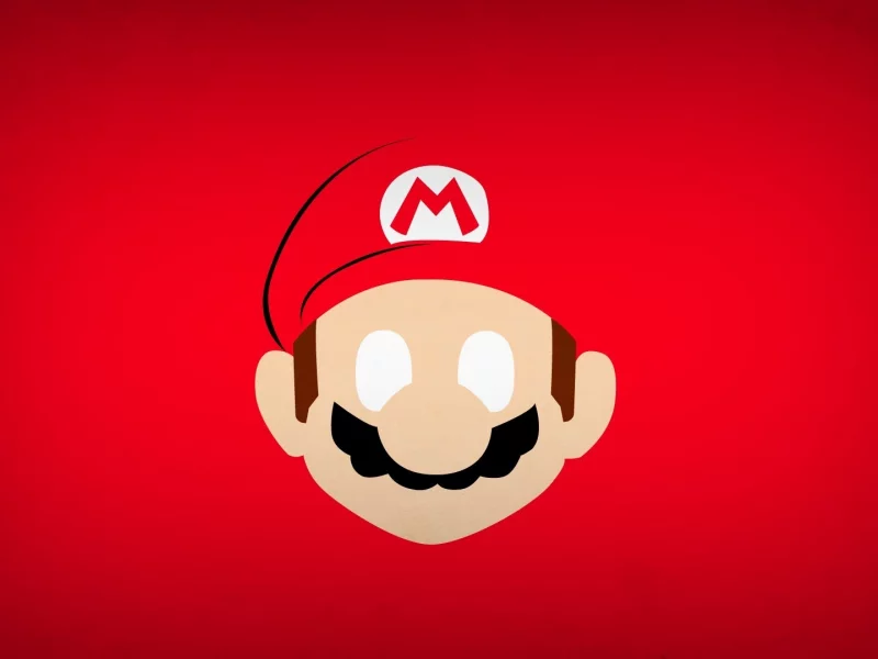 минимализм, Blo0p, марио, super mario, игра, mario