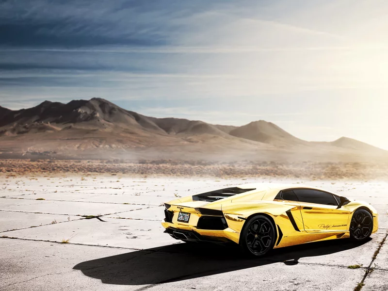 chrome gold, lp700-4, ламборгини, aventador, project au79, lb834, Lamborghini