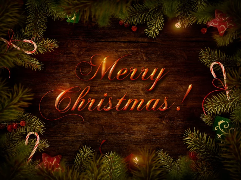 ёлочные игрушки, ветки, merry christmas, поздравление, Ёлка