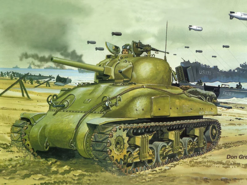 основной американский средний танк, Шерман, m4 sherman