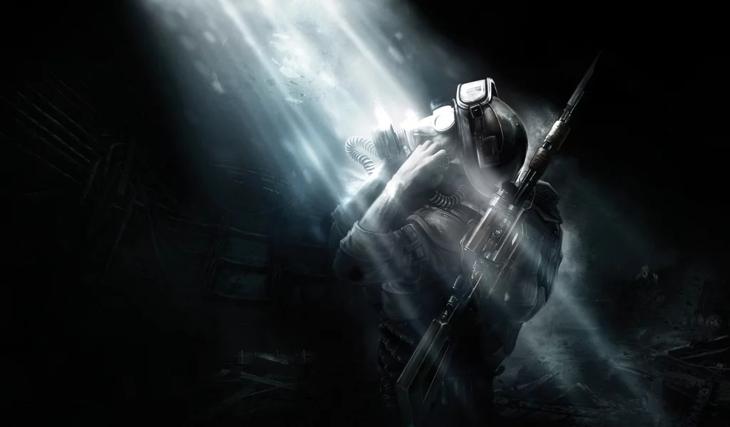 метро, человек, сталке, солдат, темнота, Metro last light