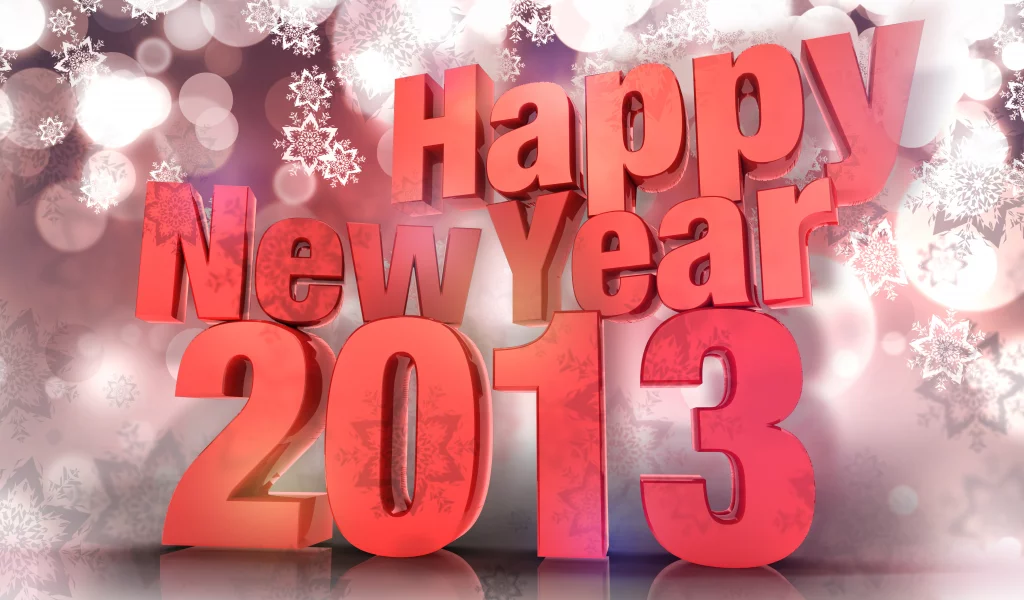 3d, 2013, Новый год, happy new year