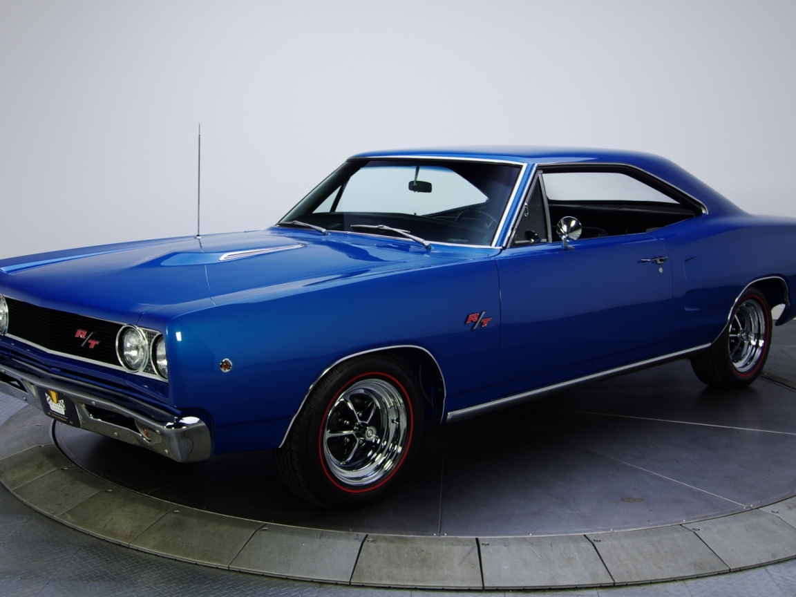 coronet, синий, 1968, коронет, muscle car, r t, передок, Dodge, додж