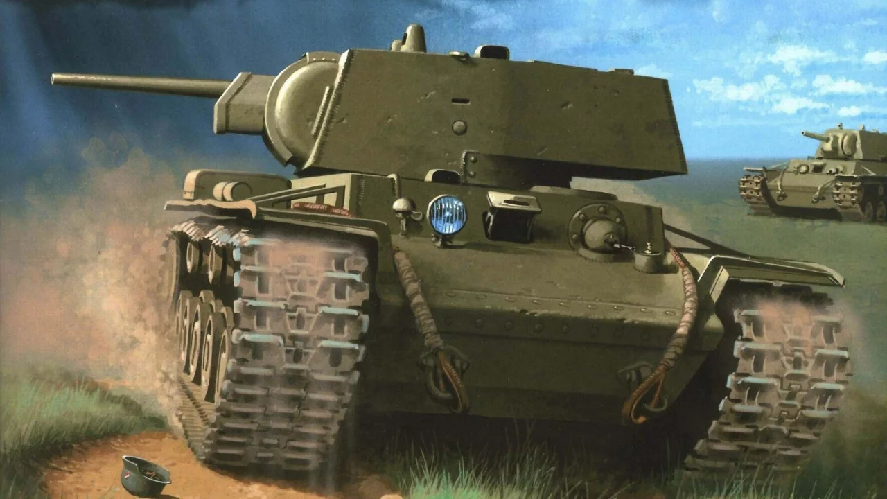 тяжелый, клим ворошилов, советский, танк, Кв-1