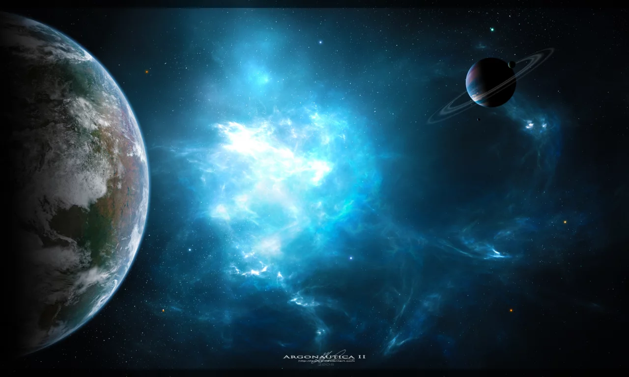 nebula, туманность, art, арт, планеты, planets, Космос, space