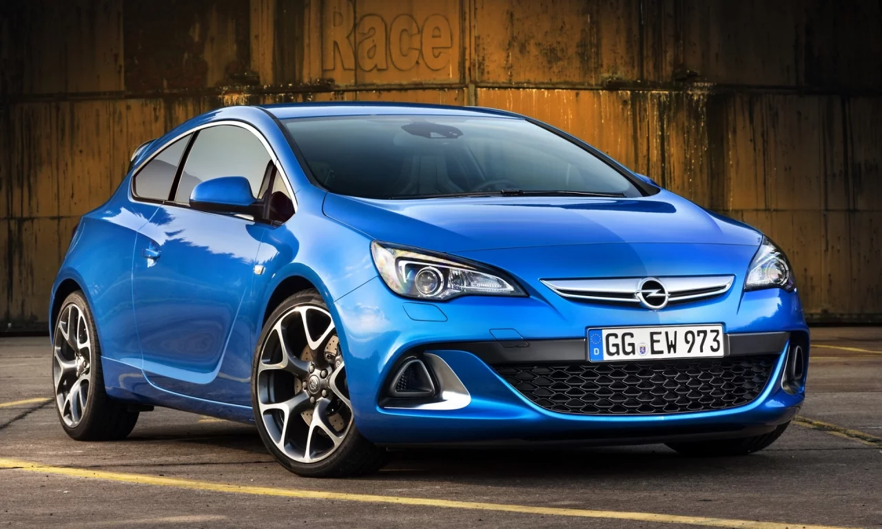 опс, Opel, opc, астра, опель, передок, синий, astra, хетчбек