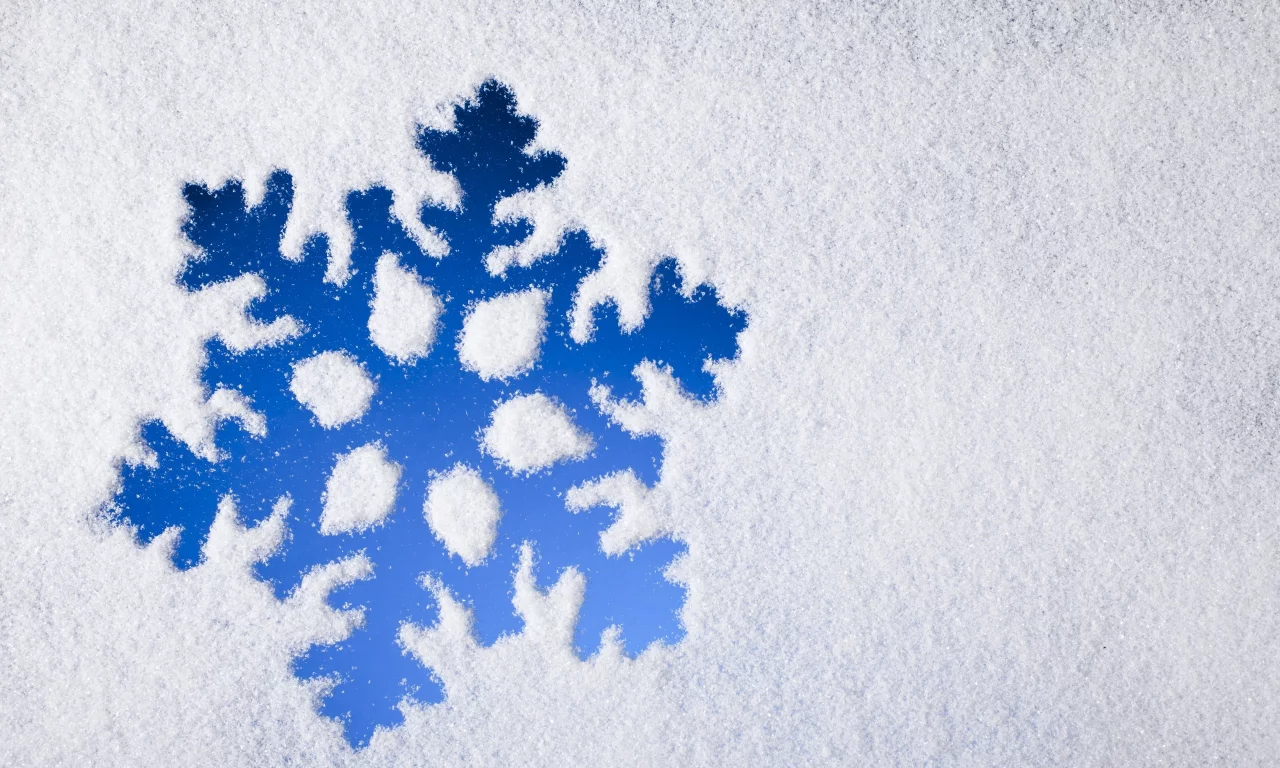 snowflake, Снег, зима