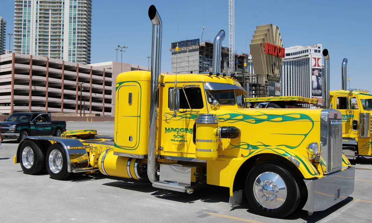 peterbilt, 351, custom, big rig, truck
