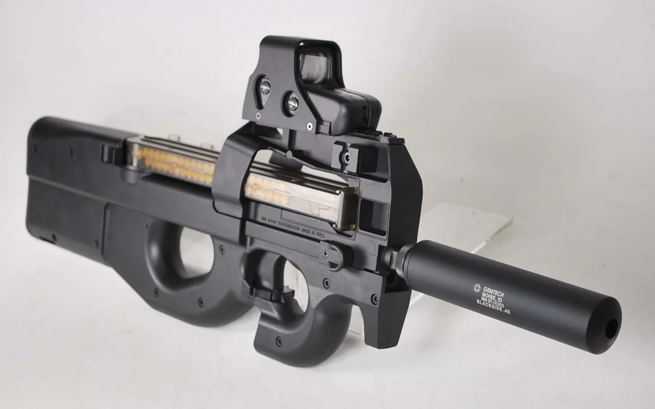 Fn p90, пистолет пулемет, бельгийский