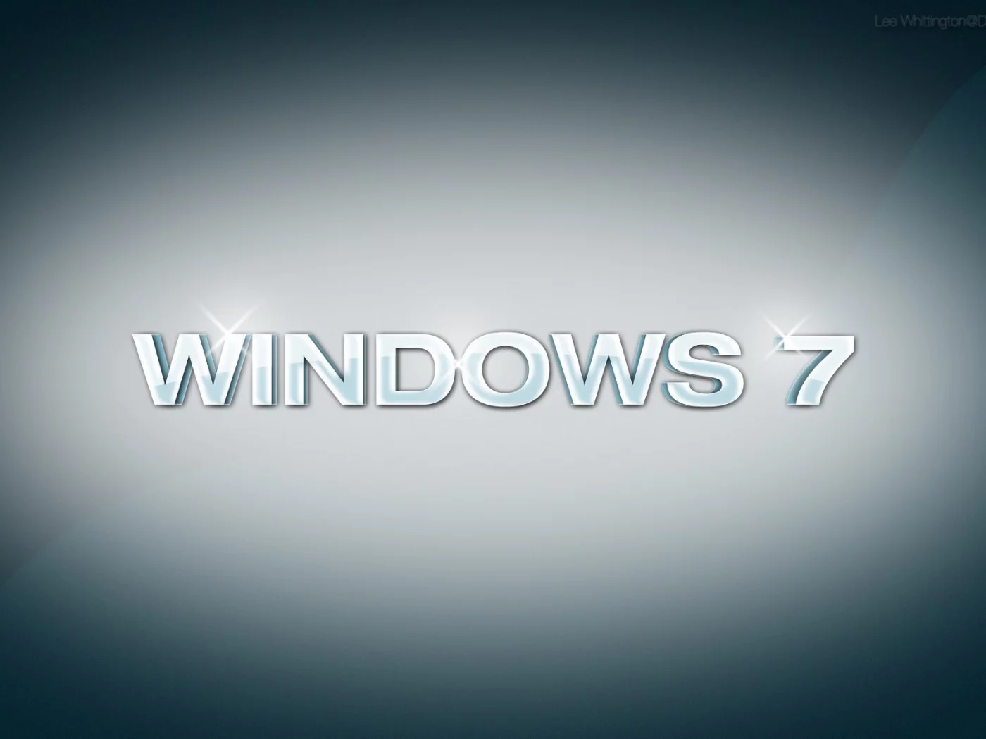 windows 7, Hi-tech, надпись, art