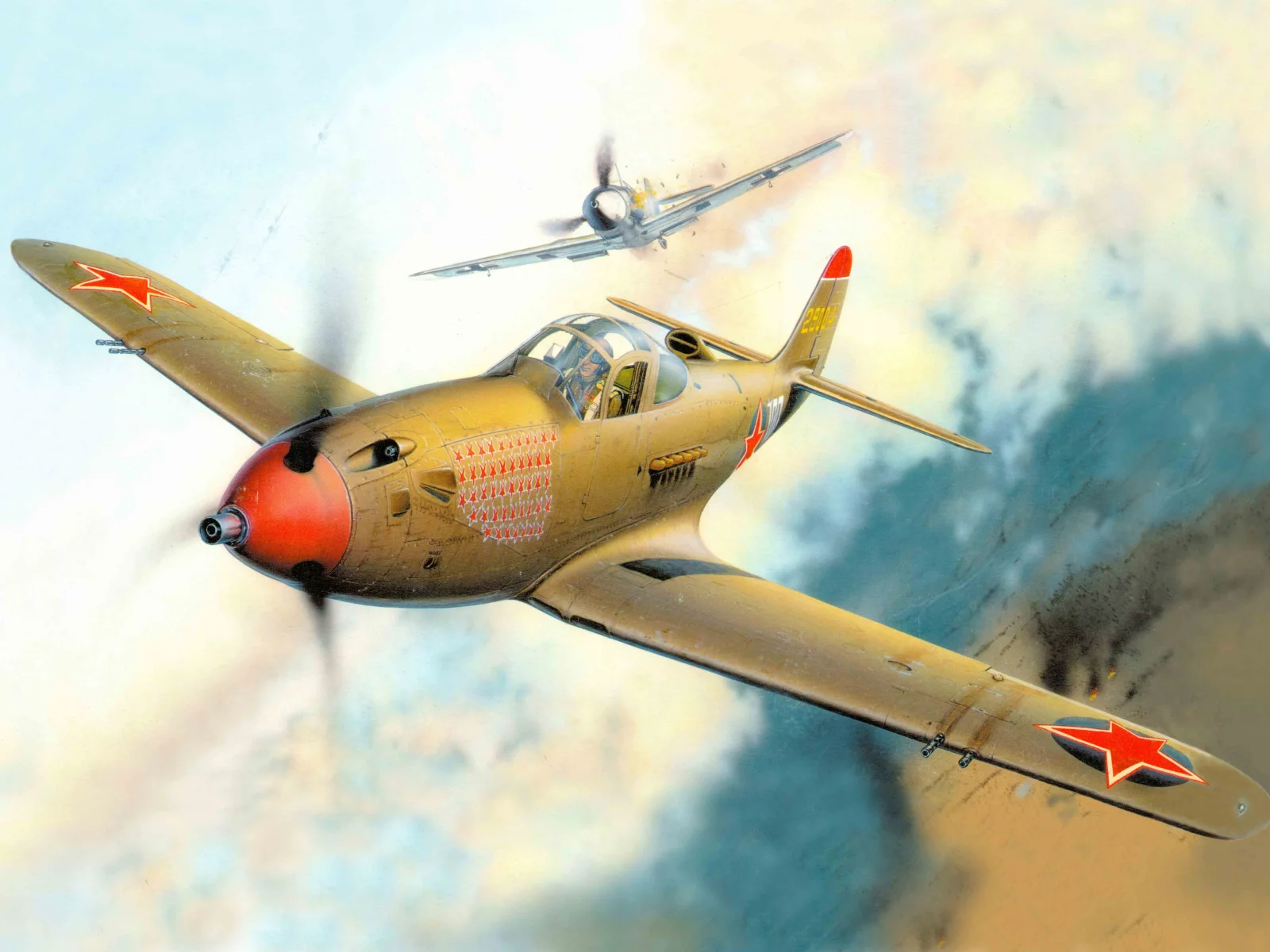 bell, ввс, ввс, истребитель, Самолет, airacobra, сша, p-39q, ссср