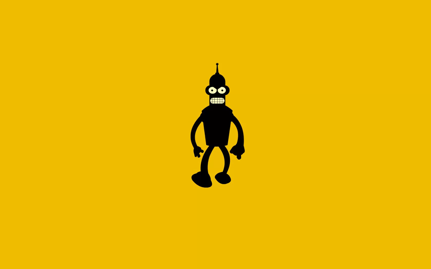 Футурама, темный, bender bending rodriguez, робот, бендер, futurama