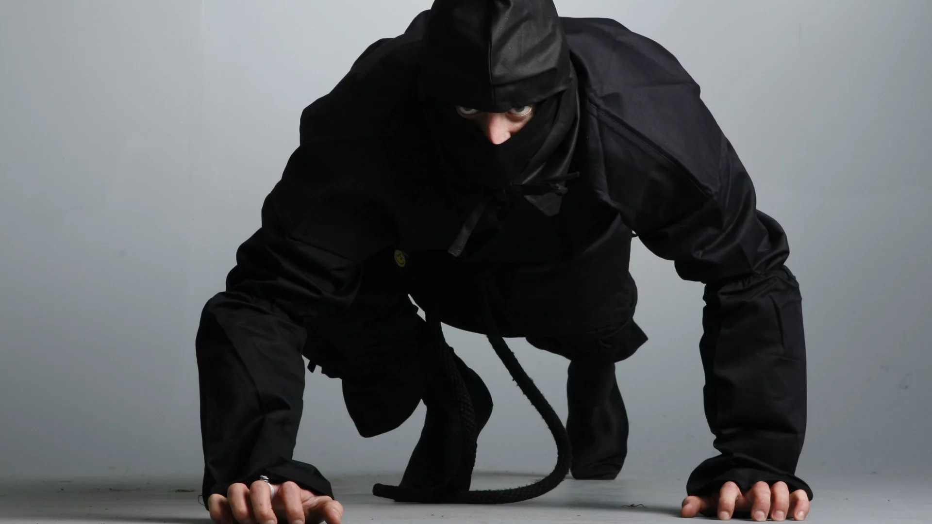 ninja, Ниндзя, черный костюм, shinobi