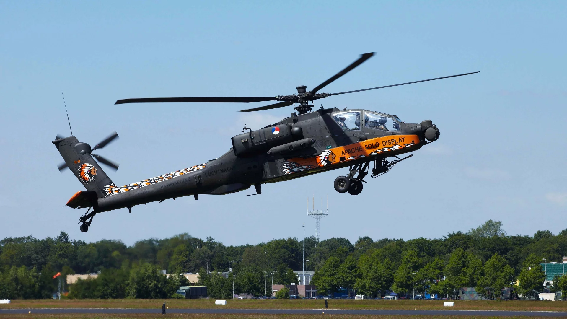 ah-64, ударный, Вертолет, apache, боевой, основной
