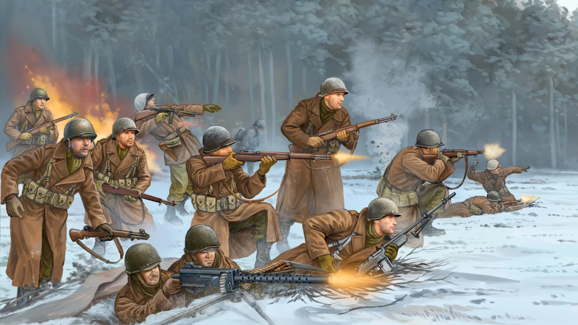 Арт, 101-я, division, десантная, солдаты, airborne, 101st, воздушно